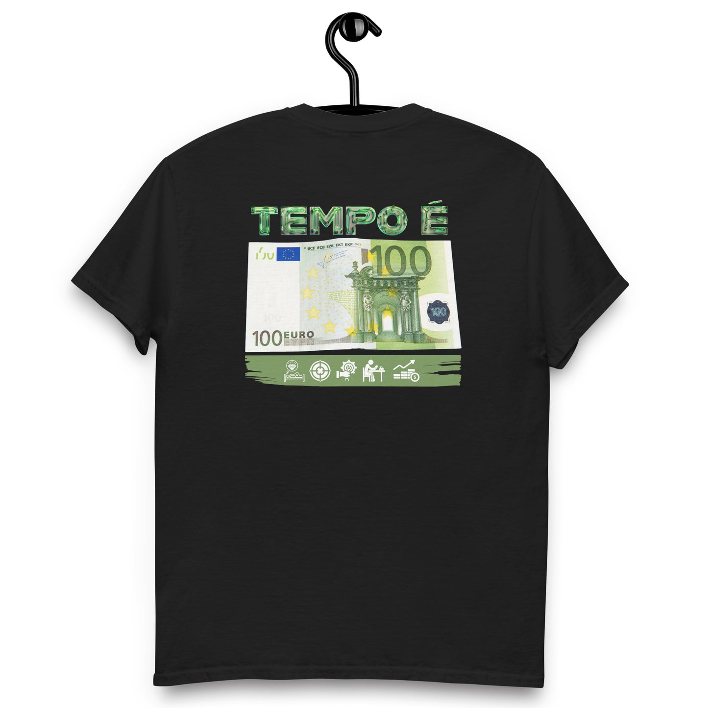 T-Shirt Clássica Masculina (Trás)